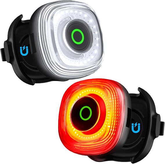 Magicshine SEEMEE Magnetic Rear Bike Lights,USB-C Rechargeable FTR LightSync Control Technology, IPX6 Waterproof Safety Rear Bicycle Lights, Cyclist Gifts for Men & Kids