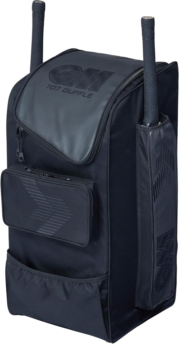 Gunn & Moore GM | Cricket Duffel Bag Holdall | Volumes from 25 to 114 litres | Tough 600 Denier Polyester | Bat Pocket Handle Strap Zip