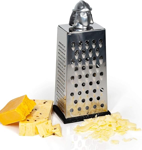 Teenage Mutant Ninja Turtles Shredder Cheese Grater | Handheld Stainless Steel Kitchen Cheese Slicer | Officially Licensed
