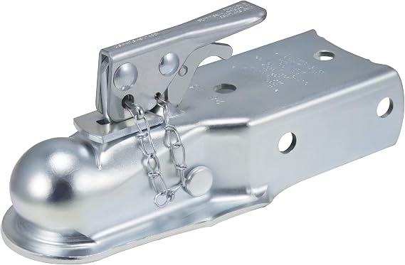 Dutton-Lainson - D-L - 980 P-2 Coupler - 2" Ball - 3" Tongue - Made in USAA | 2 in Hitch Ball, Sae Class 2, Rust-resistant Finish For Boat and Other Trailer Applications, 3 in Trailer Tongue