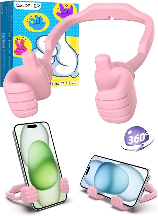 Cell Phone Holder Gifts for Teens Girls Boys Thumbs Up Lazy Phone Stand