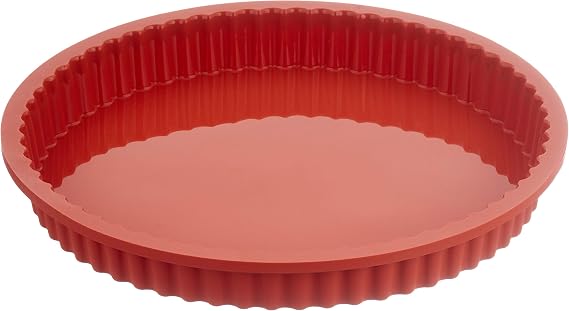 Silikomart Silicone Classic Collection Flan/Tart Pan, 9.5-Inch