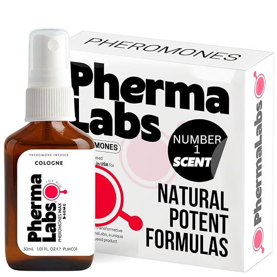 Pheromones Max Cologne for Men - Most Potent Pheromone - Infsued Cologne for Ulitmate Allure 1 oz bottle (Scent Number 1)