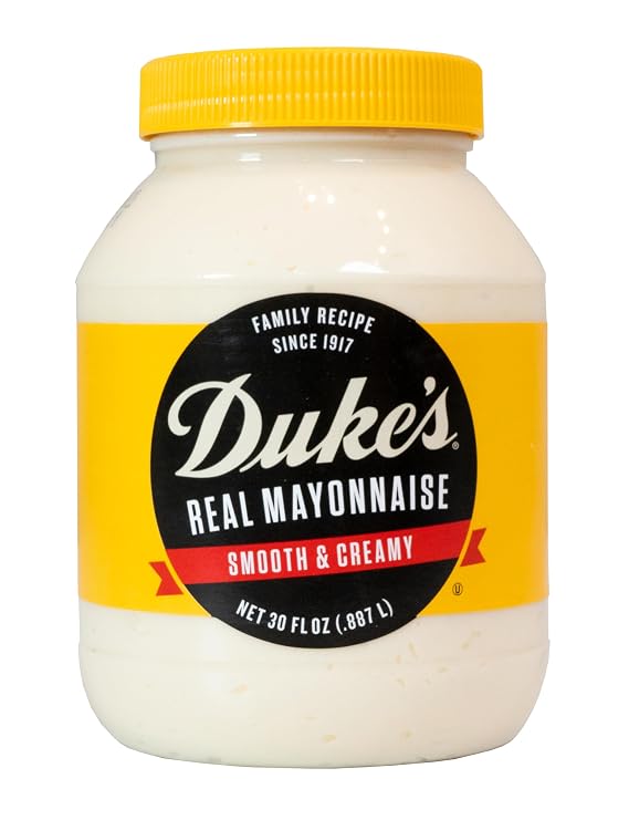 Dukes Real Mayonnaise Jar Original Smooth & Creamy Taste, 30 Ounce (Pack of 1) | Smooth & Creamy