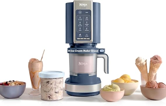 Ninja® Creami® 7-in-1 Ice Cream Maker, Navy NC351