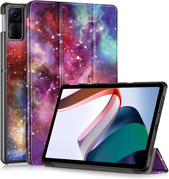 Case for Xiaomi Redmi Pad SE 11 Inch 2023 Tablet Slim Protective Case with Auto Sleep/Wake and Stand Function Galaxy