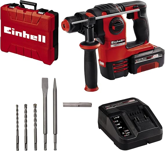 Einhell HEROCCO Kit +5 (1x3,0Ah), Akülü Kırıcı Delici
