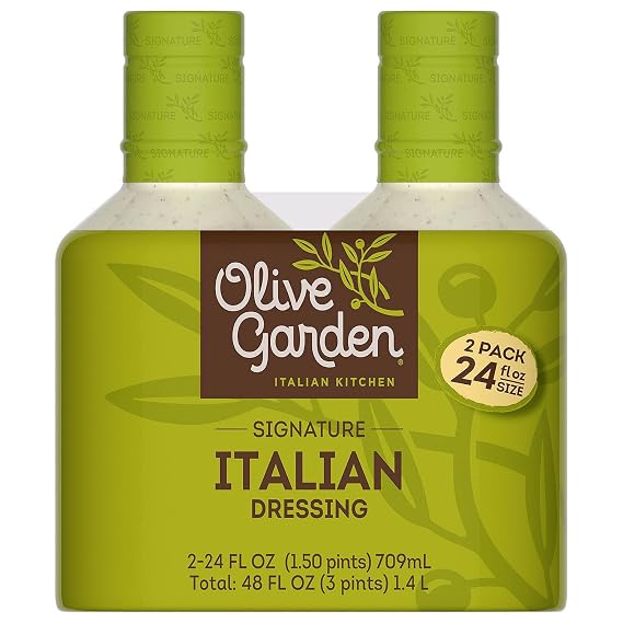 Olive Garden Signature Italian Dressing (24 Ounce bottle, 2 Count)
