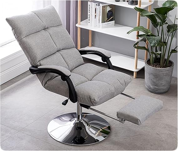 Portable Massage Stool Bed Beauty Chair, Adjustable Height Recliner Swivel Foot Rest, Purple Salon Nail Experience Chair