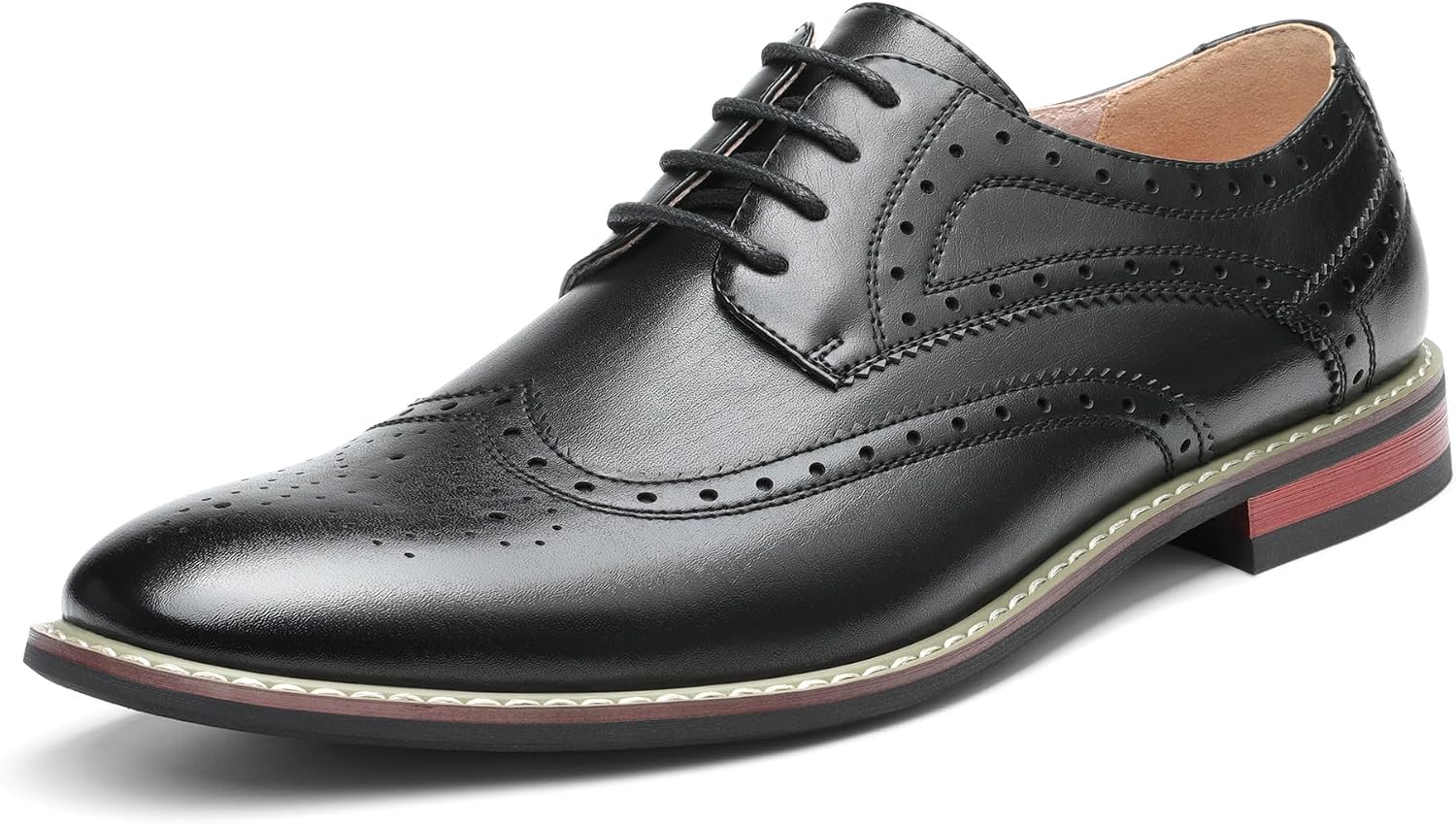 Bruno Marc Mens Dress Oxfords Shoes, Men's Lace-ups Ghillie Brogues Formal Shoes, Men in Smart Casual, Wedding, Boss, Work, Business