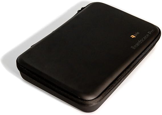 Brio Beardscape Pro Travel Case Hard Carry Bag for V1 V2 Trimmers Black