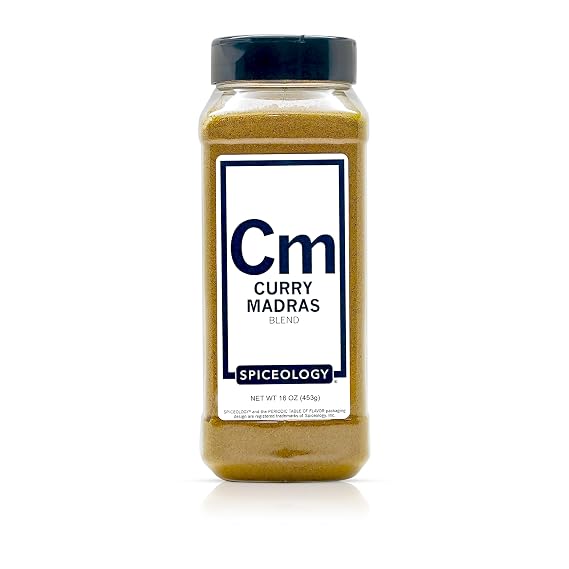 Spiceology - Curry Madras Powder - Indian Curry Seasoning Spice Blend - 16 ounces