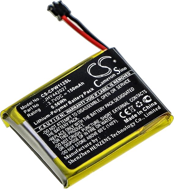 FITHOOD Battery Replacement for Compustar 2WT12-SS P2WT11-SS Pro RFX T2 2WT11R-SS Pro RFX-P2WT12 2WT11R RFX-P2WT12-SS JHY442027 (150mAh/3.7V)
