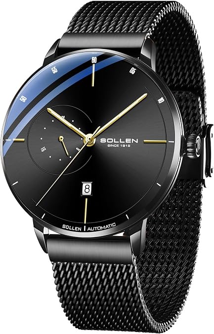 Automatic Watches for Men, Luxury Minimalist Men's Automatic Watch