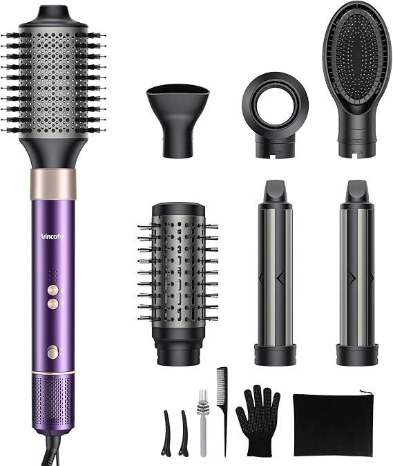 Vincofy 7 in 1 Hot Hair Styler