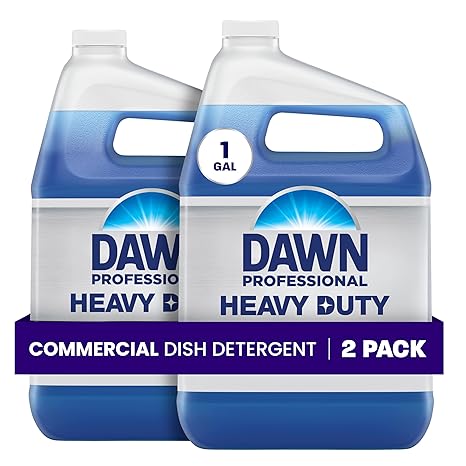 Dawn PRO Heavy Duty Manual Pot & Pan Detergent, Dish Soap (1 gal, 2 pack)