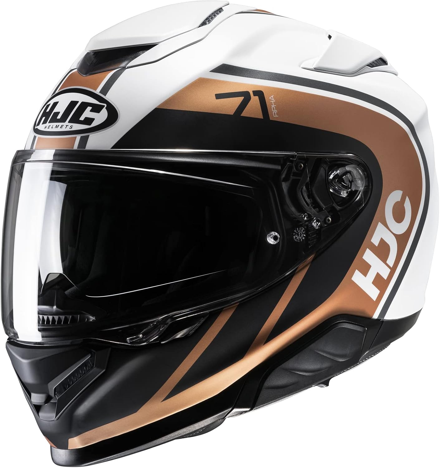 Hjc RPHA 71 Mapos Helmet XX-Large Semi-Flat Gold MC-9SF