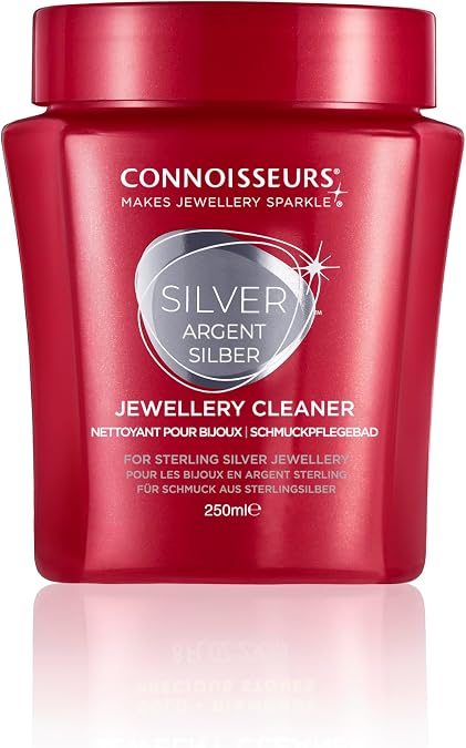 CONNOISSEURS Silver Jewelry Cleaner Solution, 8 Ounce