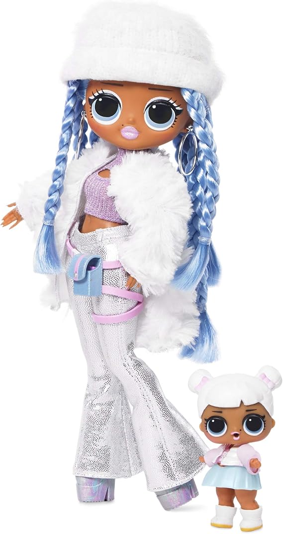 L.O.L. Surprise! O.M.G. Winter Disco Snowlicious Fashion Doll & Sister