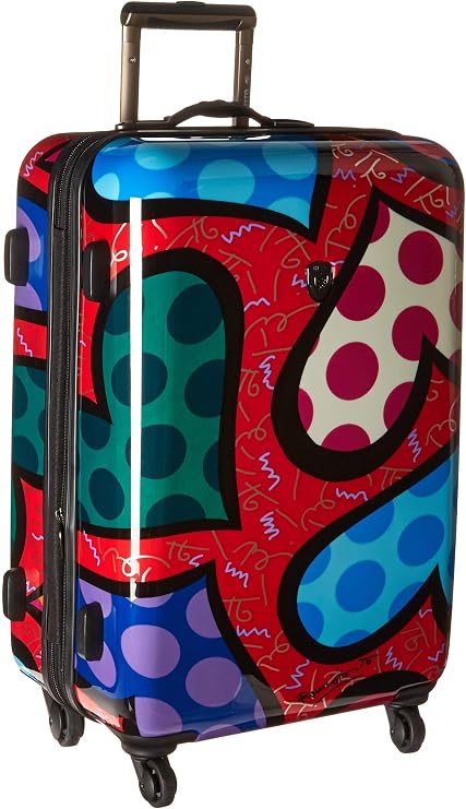 heys america Britto 26-Inch Spinner Luggage (Red)
