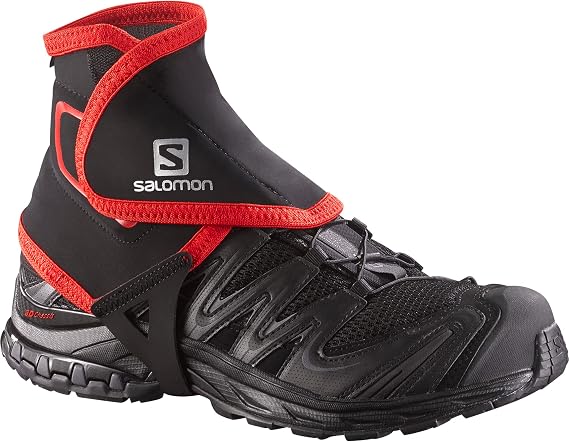 Salomon Unisex Trail Gaiters High, Overshoe Gaiters for Trail Debris Protection