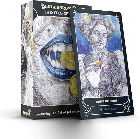 Magpie Games Bluebeard's Bride: Tarot of Servants Dark Fantasy Tarot Card Deck for Storytelling