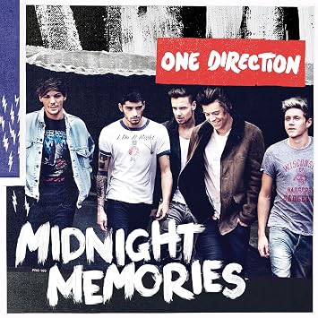 CINEMAFLIX One Direction - Midnight Memories - Album Cover POSTER - Measures 12x12 inches