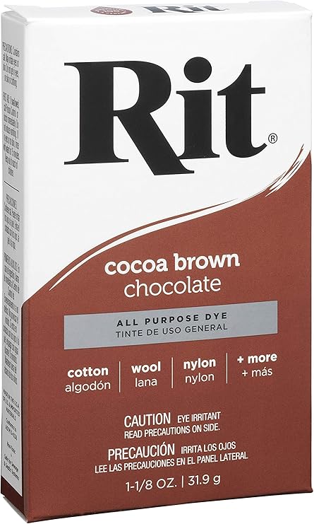 Rit All-Purpose Powder Dye, Cocoa Brown