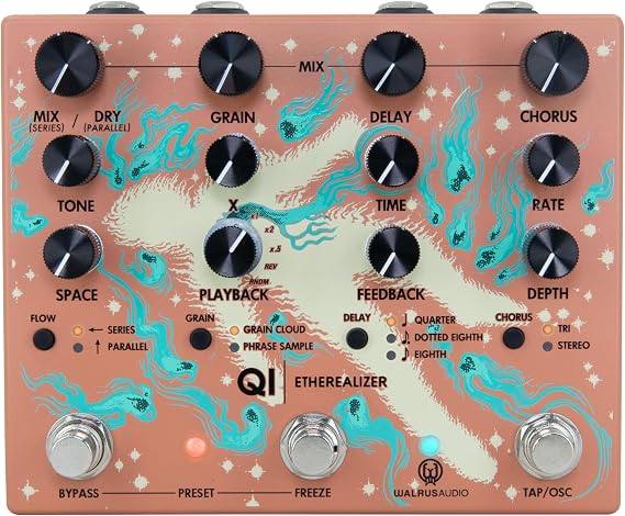 Walrus Audio Qi Etherealizer, Terracotta