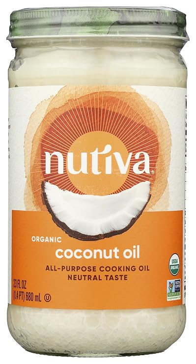 Nutiva Refined Coconut Oil, 23 Ounce