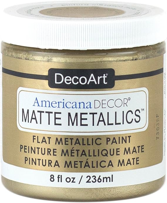 Deco Art ADMMT08-36 Americana Decor Matte 8oz Champage Craft Paint