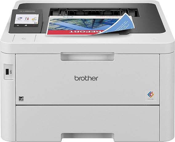 Brother HL-L3295CDW Wireless Compact Digital Color Printer with Laser Quality Output, Duplex, NFC, Mobile & Ethernet | Includes 2 Month Refresh Subscription Trial 1, Amazon Dash Replenishment Ready