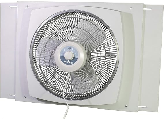 Air King 9155 Window Fan, 16-Inch,White