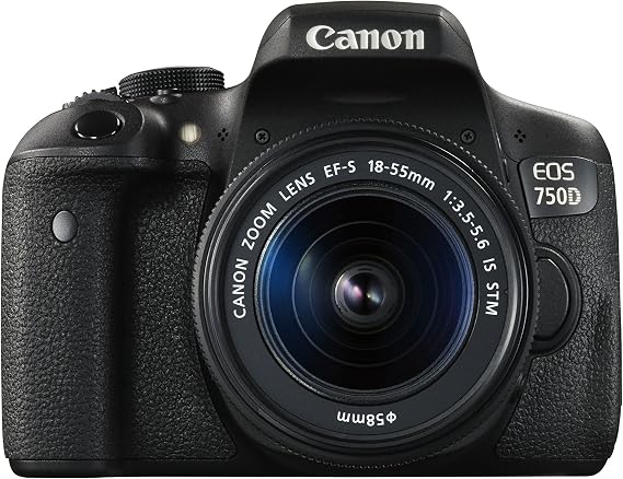 Canon EOS 750D Digital SLR Camera with 18-55mm IS STM - International Version
