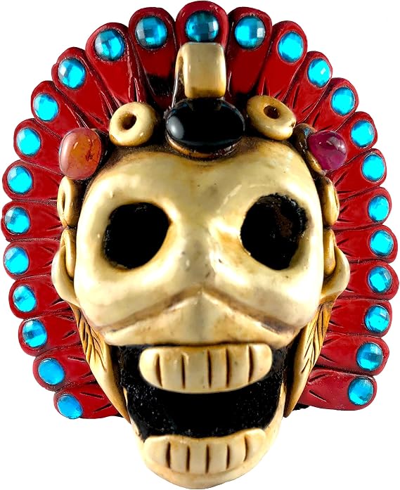 Aztec Death Whistle - Loudest 125 DB, Authentic Aztec Design, Terrifying Sound, Assorted Colors