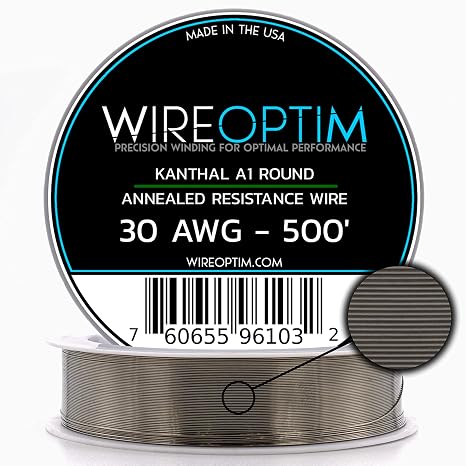 Kanthal A1 Resistance Wire 30 AWG - 500 Feet