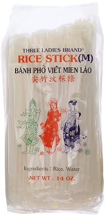 Three Ladies Brand Rice Stick, 14 oz