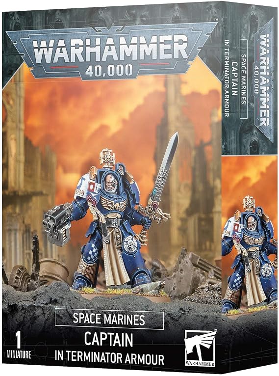 Games Workshop - Warhammer 40,000 - Space Marines: Captain In Terminator Armour
