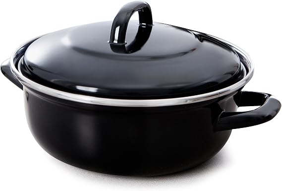 BK-Cookware B1208.528 Fortalit Dutch Oven 28 4,0L, Black