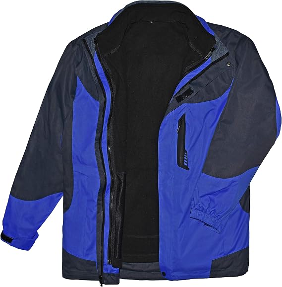Victory Outfitters Men's Three In One System Color Block Jacket