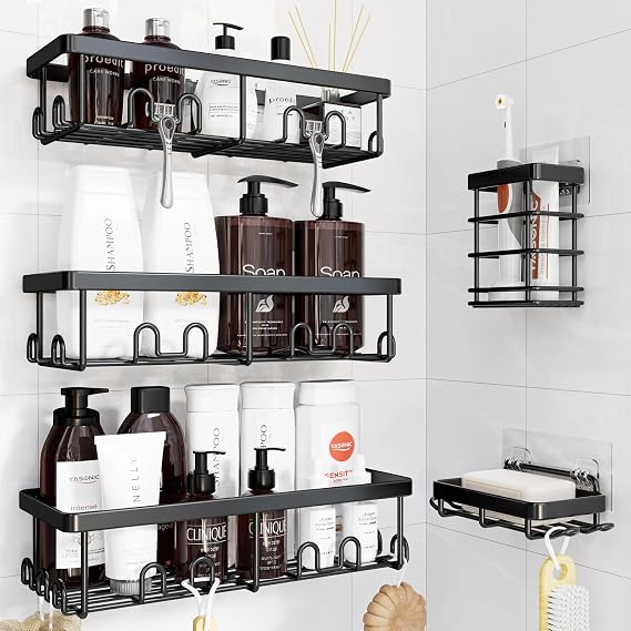 YASONIC Shower Caddy Adhesive 11 Pack