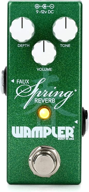 Wampler Mini Faux Spring Reverb Guitar Effects Pedal