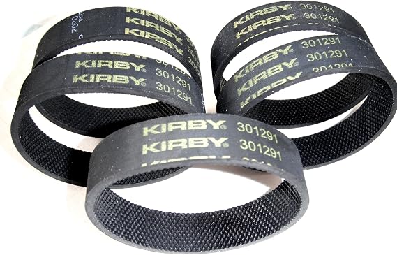 5 pk Genuine Kirby Belts Fits Classic Tradition Heritage, Legend, Generation G3, G4, G5, Gsix, Ult G, Diamond, Sentria, Sentria II, Avalir