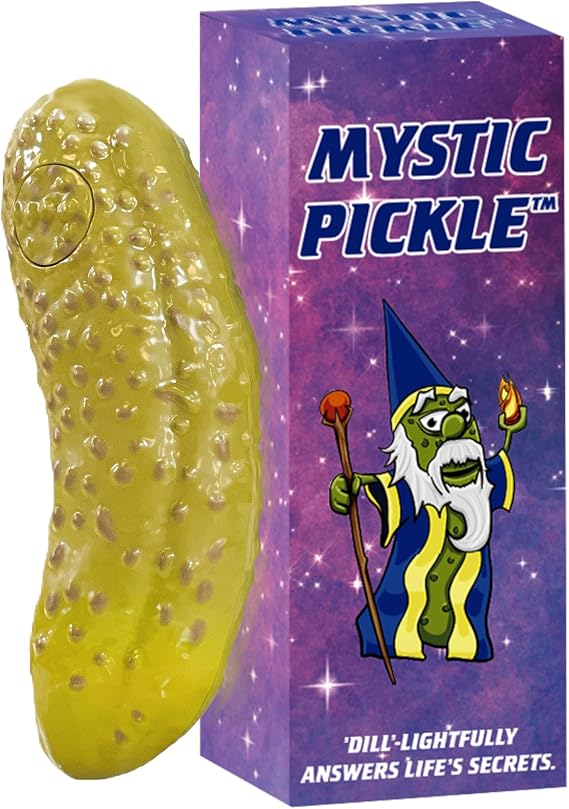 DR DINGUS Mystic Pickle | 100 Responses | Magic Fortune Teller Novelty Gift