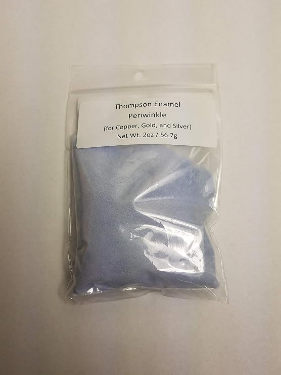 Periwinkle Enamel for Metal, Transparent 2oz