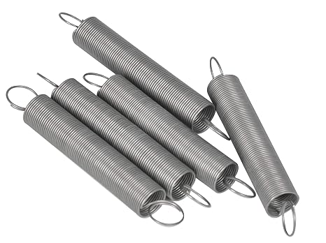 Eisco - PH0323SS Hooke's Law Spring Set, 2" Length, 5 Springs with Varying Constants (10g/cm-200g/cm) for Physics Experiments, Compatible with Eisco Labs Apparatus PH0322