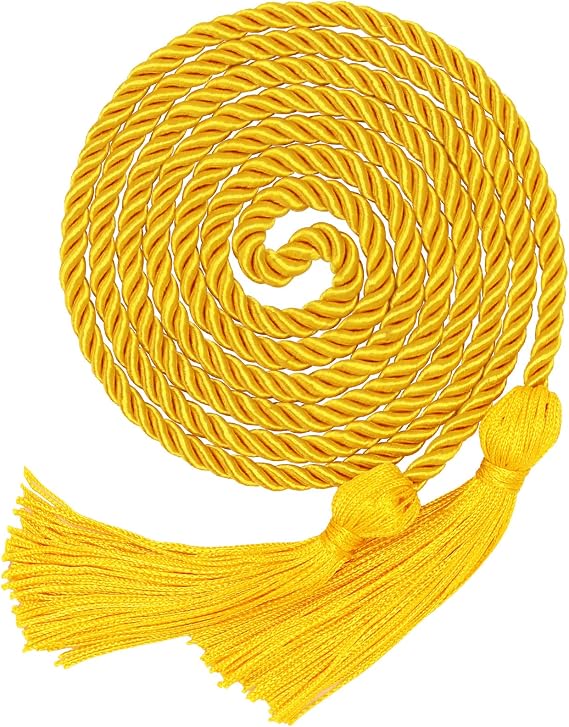 Graduation Cords Gold Cords for Graduation 2026 Graduation Honor Cords (Gold)