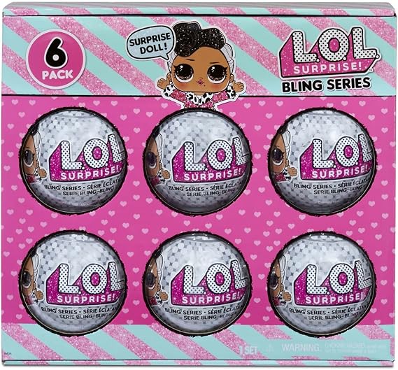 LOL Surprise Bling Series Mystery 6-Pack
