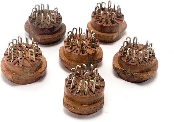 6 pcs sockets for nixie tubes IN-2 IN-8 NOS