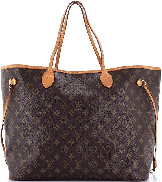 Pre-Loved Neverfull Tote Monogram Canvas GM, Brown